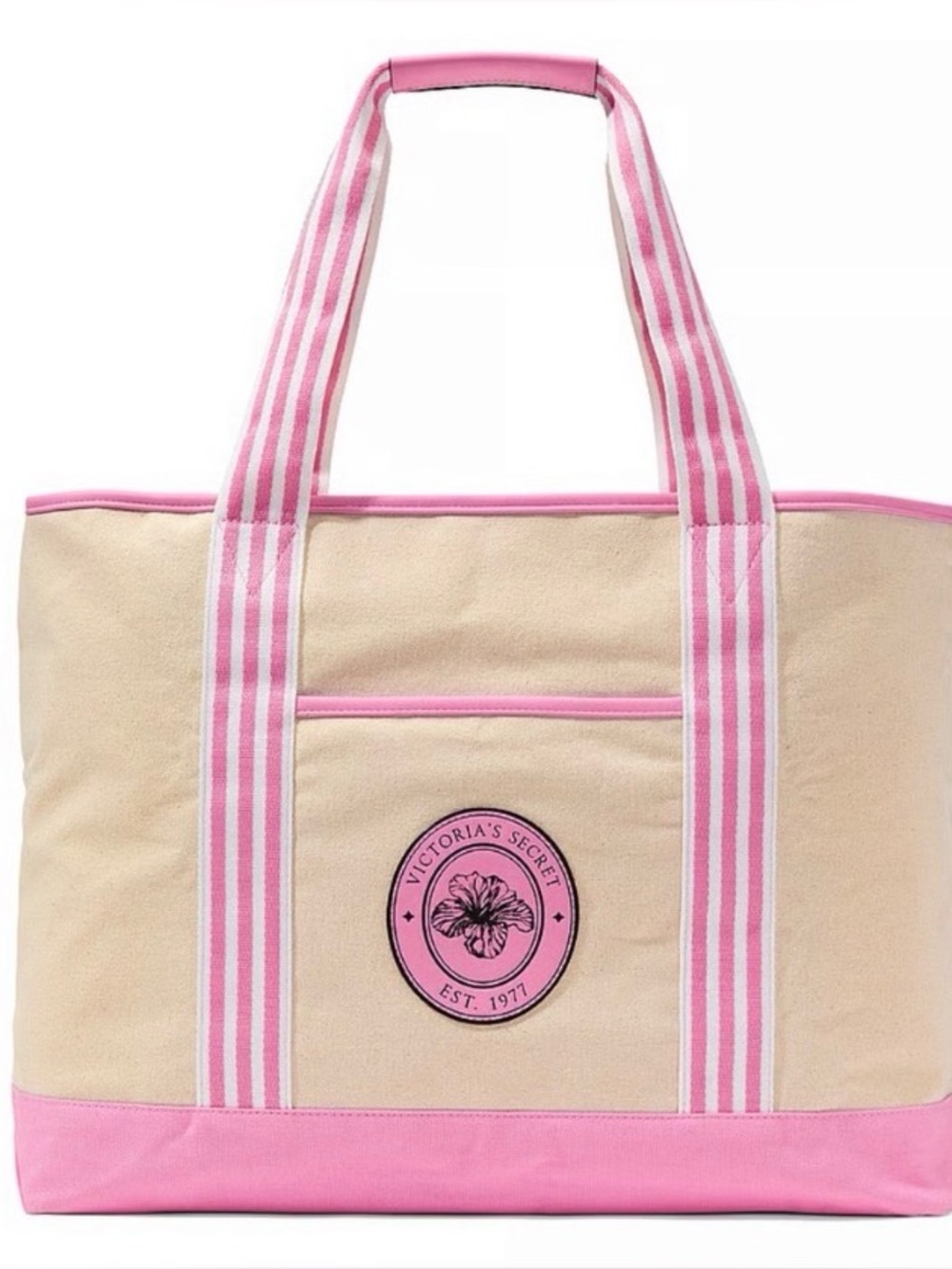 NWT Victoria's Secret Canvas Tote Bag